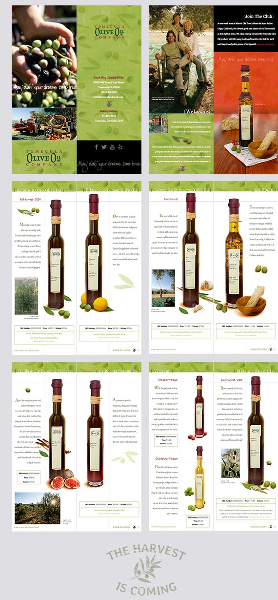 temecula olive oile-commerce website and marketing